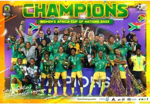 Banyana Banyana, The WAFCON Champions, Have Received Bursary Opportunity From Unisa.